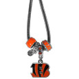 Cincinnati Bengals Euro Bead Necklace